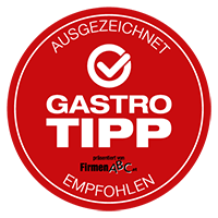 ausgezeichnet und empfohlen als Gastro-Tipp